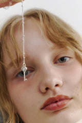 【 online store Exclusive 】silver925 heart key necklace