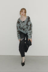 flower china cardigan