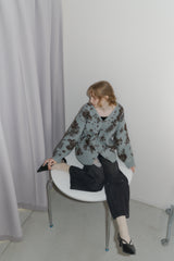 flower china cardigan