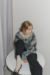 flower china cardigan