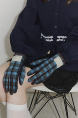 【 online store Exclusive 】british check gloves
