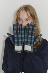 【 online store Exclusive 】british check gloves