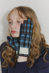 【 online store Exclusive 】british check gloves