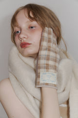 【 online store Exclusive 】british check gloves
