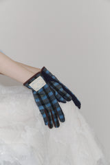 【 online store Exclusive 】british check gloves