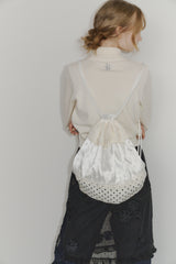 lace frill knapsack