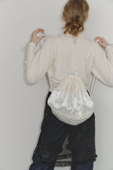 lace frill knapsack