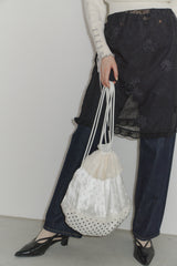 lace frill knapsack