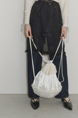 lace frill knapsack