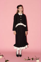 blooming frill jacket【セットアップ着用可能】