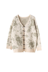 flower china cardigan