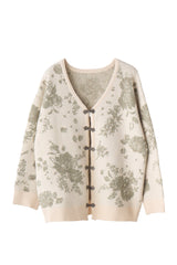 flower china cardigan