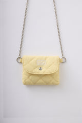 paddet chain pouch bag