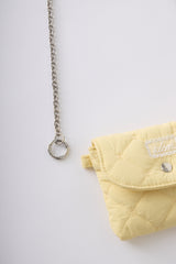 paddet chain pouch bag