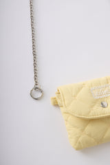 paddet chain pouch bag