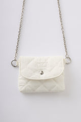 paddet chain pouch bag