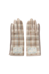 【 online store Exclusive 】british check gloves