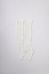 flower lace knee-highs