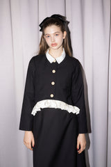 blooming frill jacket【セットアップ着用可能】