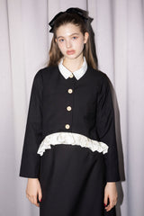 blooming frill jacket【セットアップ着用可能】