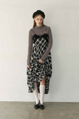 lace drawstring onepiece