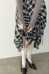 lace drawstring onepiece