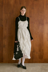 lace drawstring onepiece