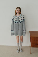 nordic knit cardigan