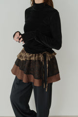 many ways multi wrap skirt ( New color )