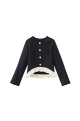 blooming frill jacket【セットアップ着用可能】