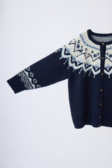 nordic knit cardigan