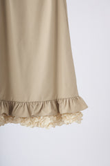 blooming frill long skirt【セットアップ着用可能】