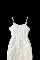 lace drawstring onepiece