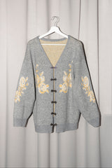flower china cardigan