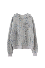 heart frill hoodie ( NEW COLOR)