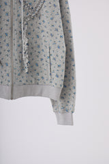 heart frill hoodie