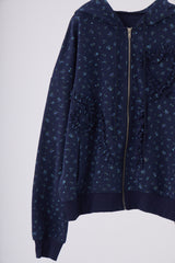 heart frill hoodie