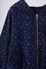 heart frill hoodie