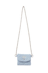 paddet chain pouch bag