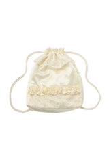 lace frill knapsack