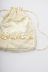 lace frill knapsack