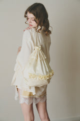 lace frill knapsack