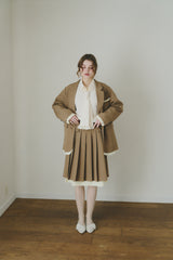 oversized layered jacket