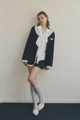 oversized layered jacket
