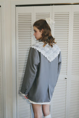 oversized layered jacket