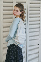 lace frill knapsack