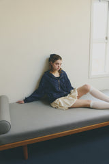 heart frill hoodie