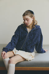 heart frill hoodie