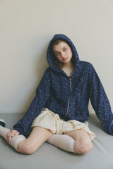 heart frill hoodie