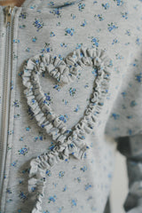 heart frill hoodie ( NEW COLOR)